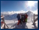 On top of the mountain