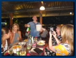 Me servering the wine