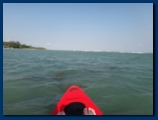 The view from the kayak