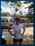 Liz ready for the days challenges