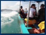Waves are a bit choppy