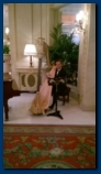 The Ritz goes one better for background music.