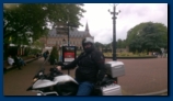 Steve turns up on his Bike !!!