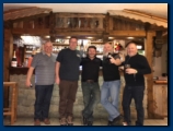 Adrian, Ray, Emanuel (Hotel Owner), Me, Paul