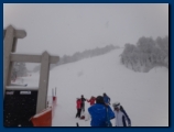The snow arrives
