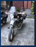My bike at the end of the trip