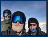 All of us at the top of Les Masses
