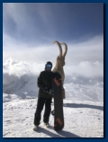 Stuart before his big Off Piste trip to Val Thorens