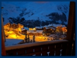 Les Menuires at Night