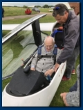 Uncle gets shown the controls