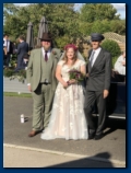 Jon and Yvonne with the Chauffeur (Stuart)
