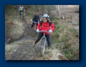 Bit of Off Roading on the Pedal Bikes