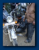 Mechanics at the Bike