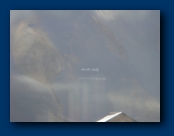 Close up of the Writting on the Mountain Side