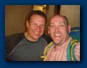 Me and Kev (the South African)