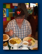Don has another Salad. And yes all of the food in the photo was his.
