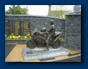 Statue of Joey in his Home Town (the other one is on the Isle of Man)