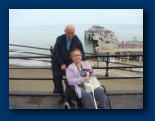 Mum and Dad, Cromer Pier