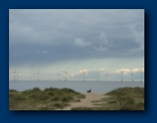 Wind Power just of Coast, Great Yarmouth