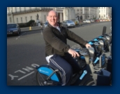 Me on one of Boris's Bikes