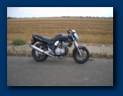 Jason's Bike after he Fell Off !!!