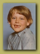Me aged about 6

Notice the missing front teeth