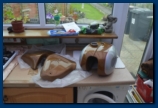 Frank had got some bits painted